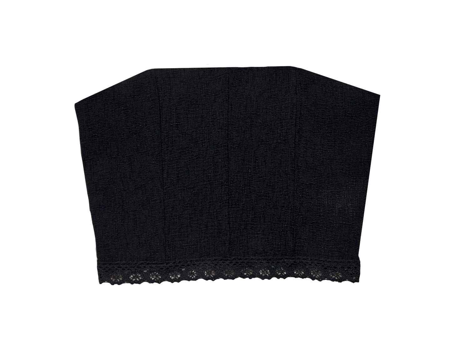 Upcycled Nalia Corset in S/M (Obsidian)