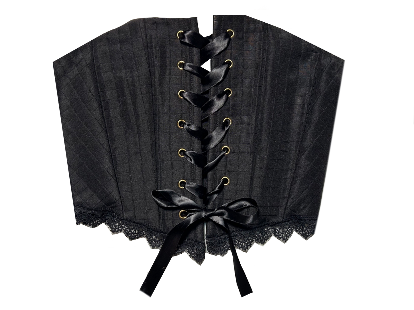 Upcycled Venus Corset in XS/S (black)