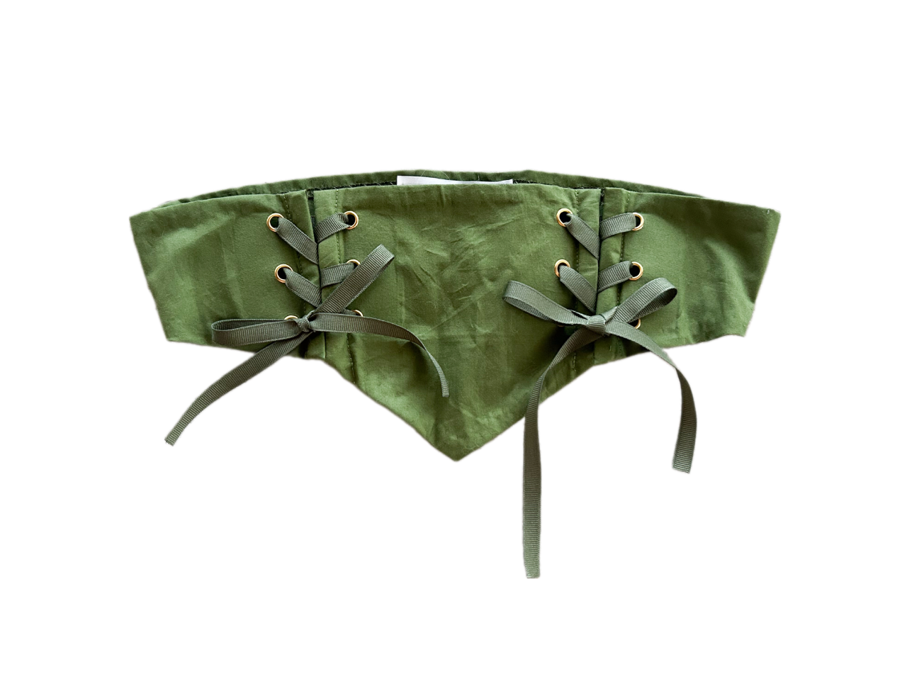Upcycled Beatrice Waspie (Juniper Green)