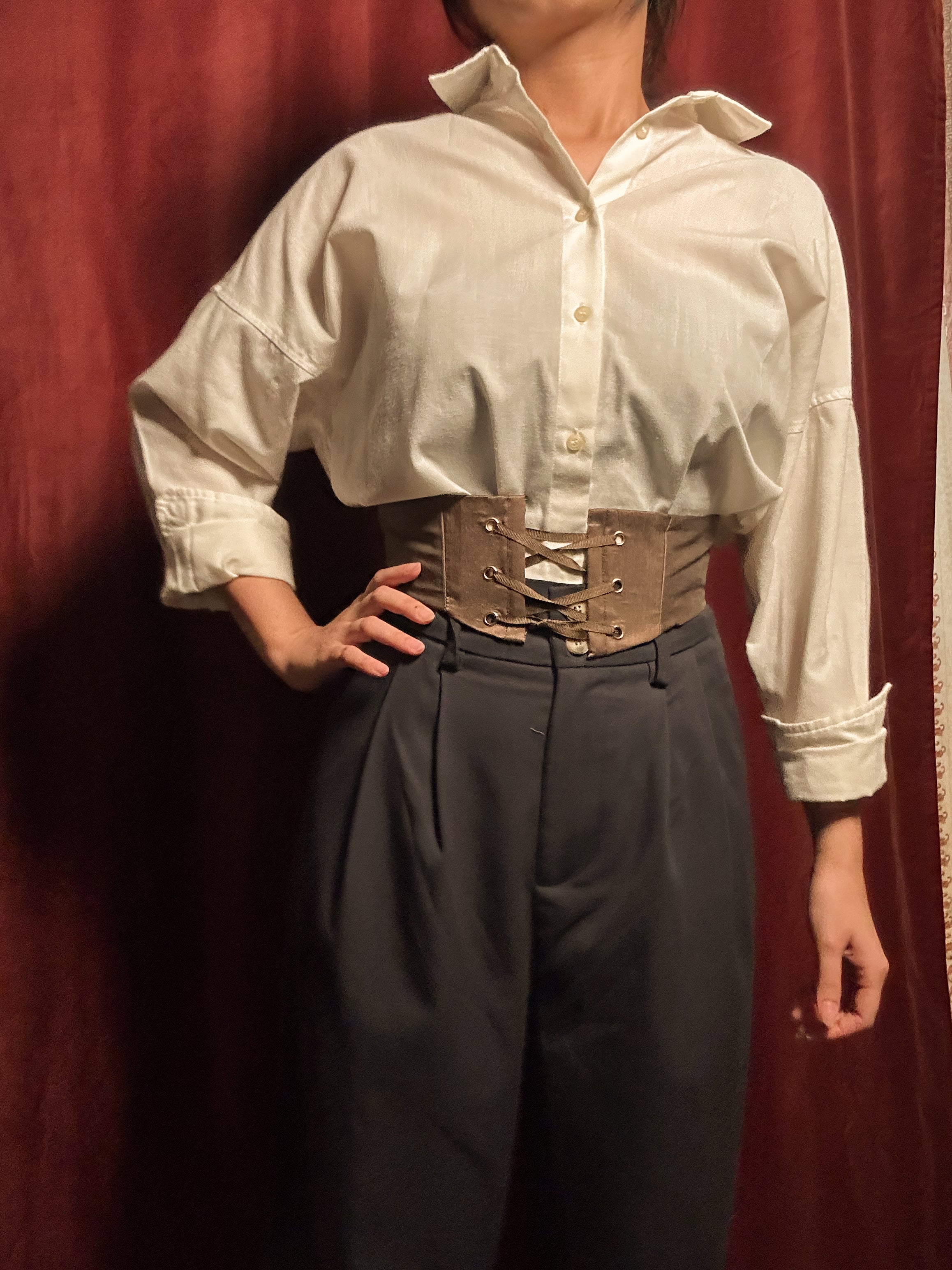 Upcycled Wren Belt (Bronzite)