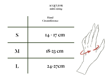 Kismet Mitts Pink Floral (L)