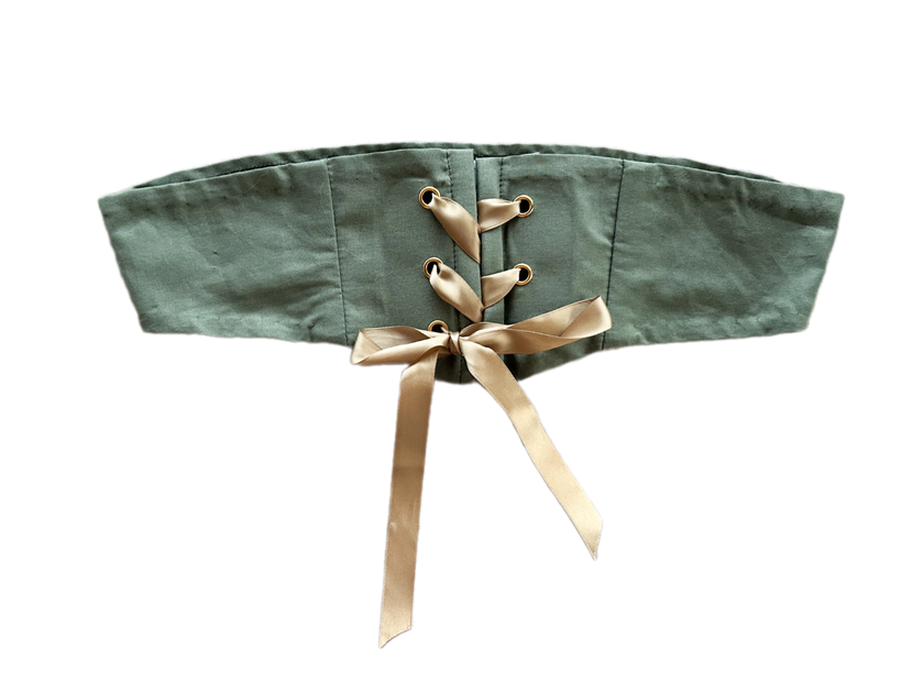 Wren Belt (Sage Green Organic Cotton) Size S-M