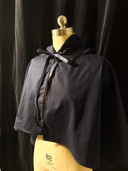 Marrow Capelet (Early Release Price) (Navy Blue)
