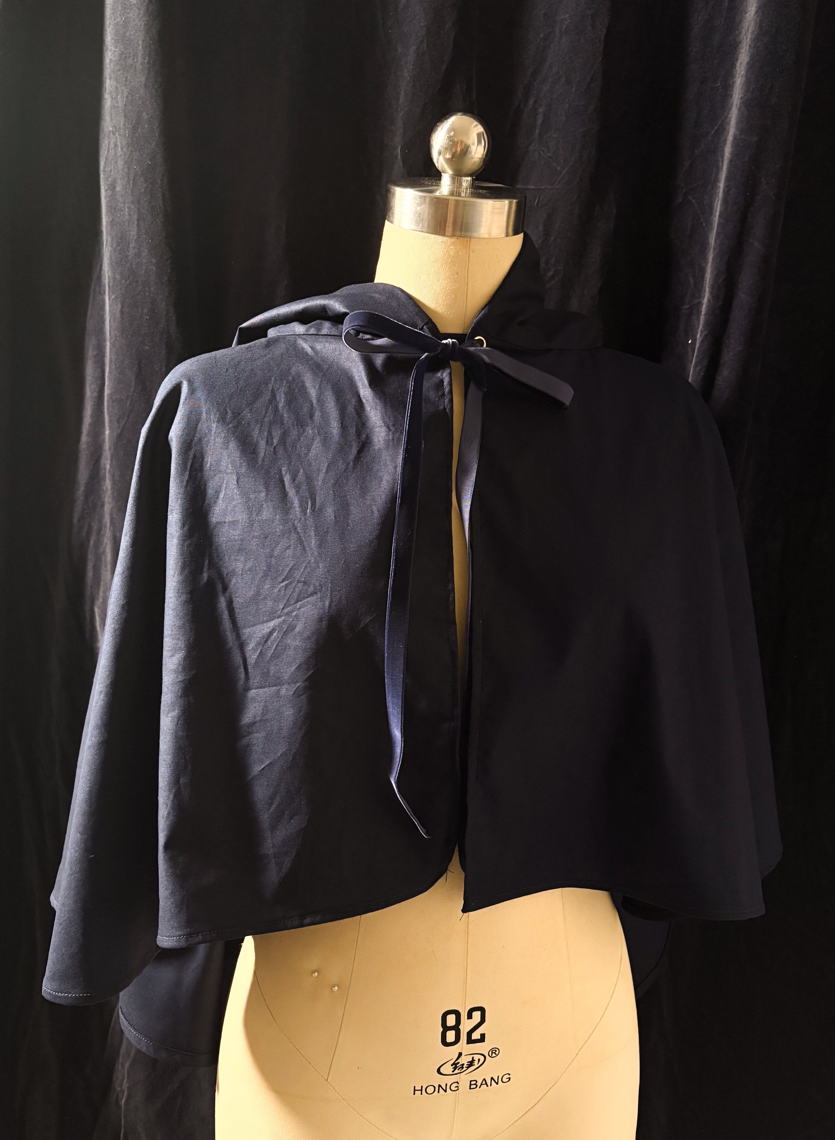 Marrow Capelet (Early Release Price) (Navy Blue)