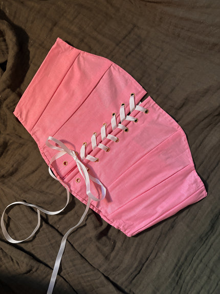 Upcycled Venus Corset (Emerald) S