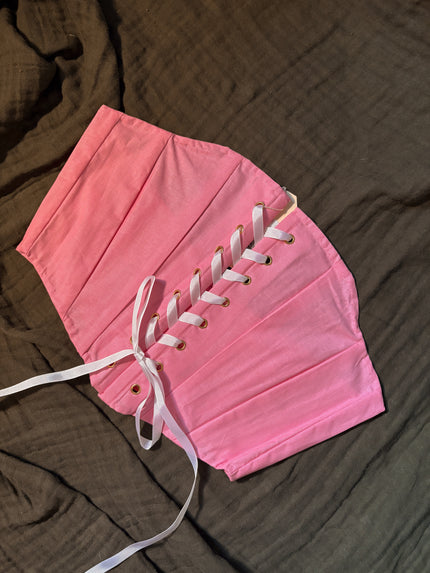 Upcycled Venus Corset (Emerald) S