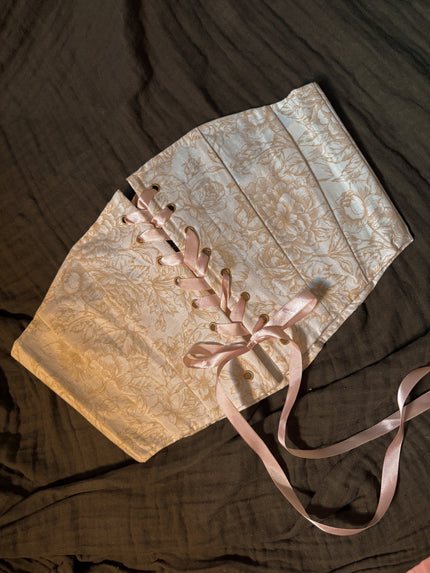 Venus Corset (Ivory Bouquet) UK16/L