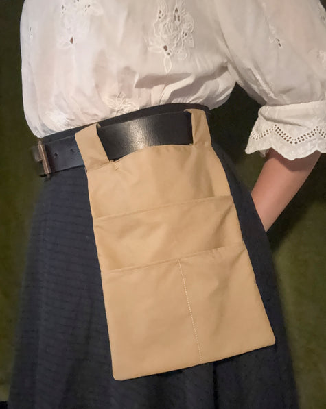 Mira Belt Bag:  Sand