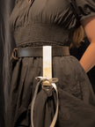 White Ribbon White Cotton Eldritch Belt Hike