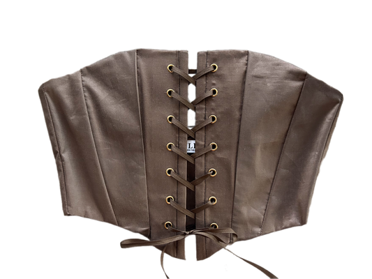 Upcycled Venus Corset (Bronzite) M