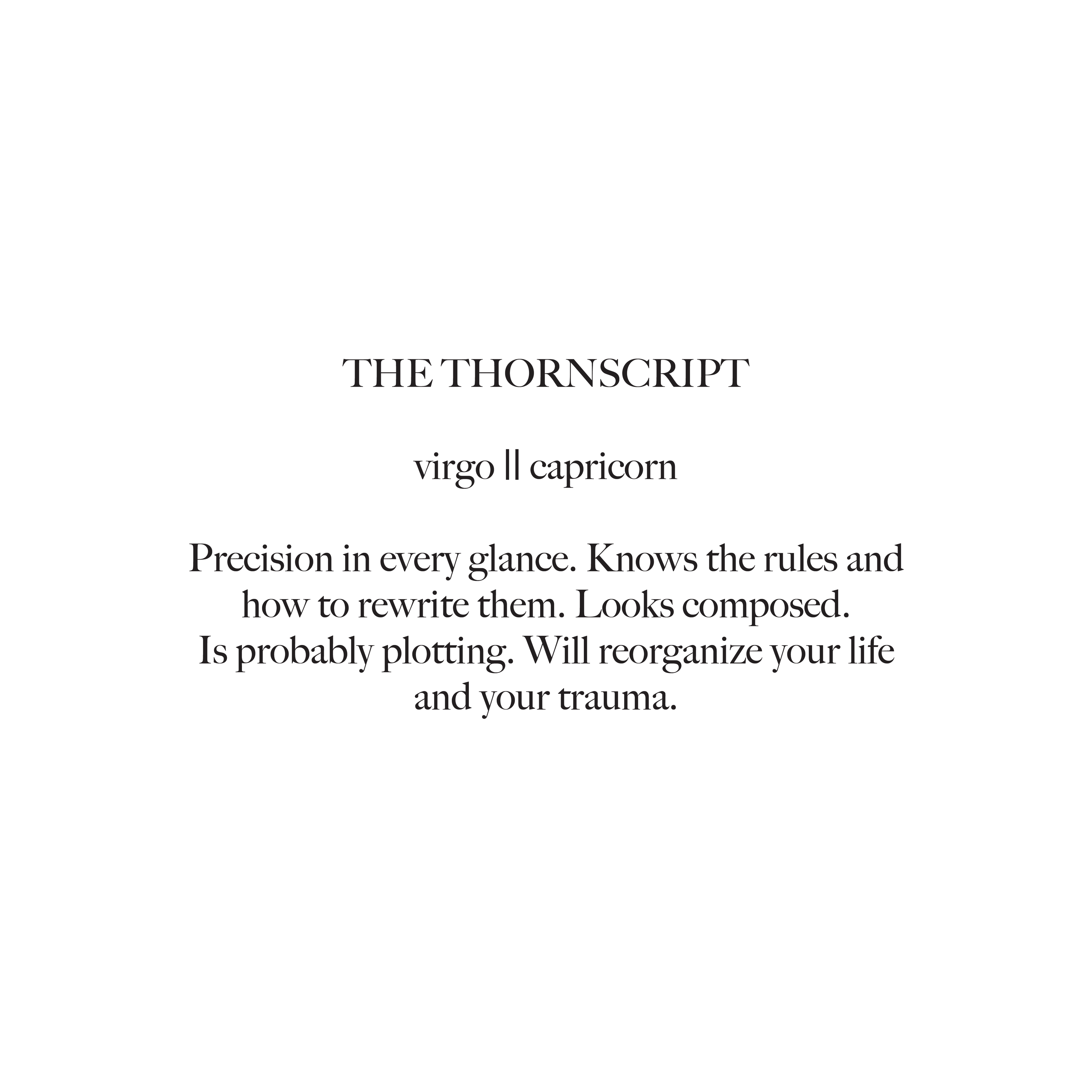 The Thornscript Choker