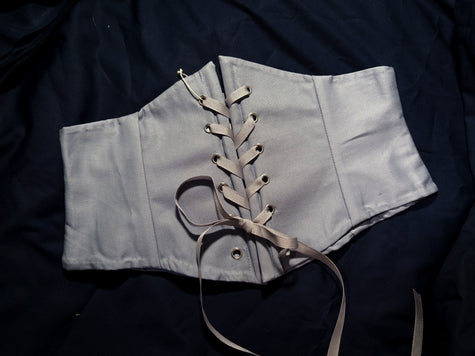 Darling Waspie Corset (Dumortierite) UK6/XS