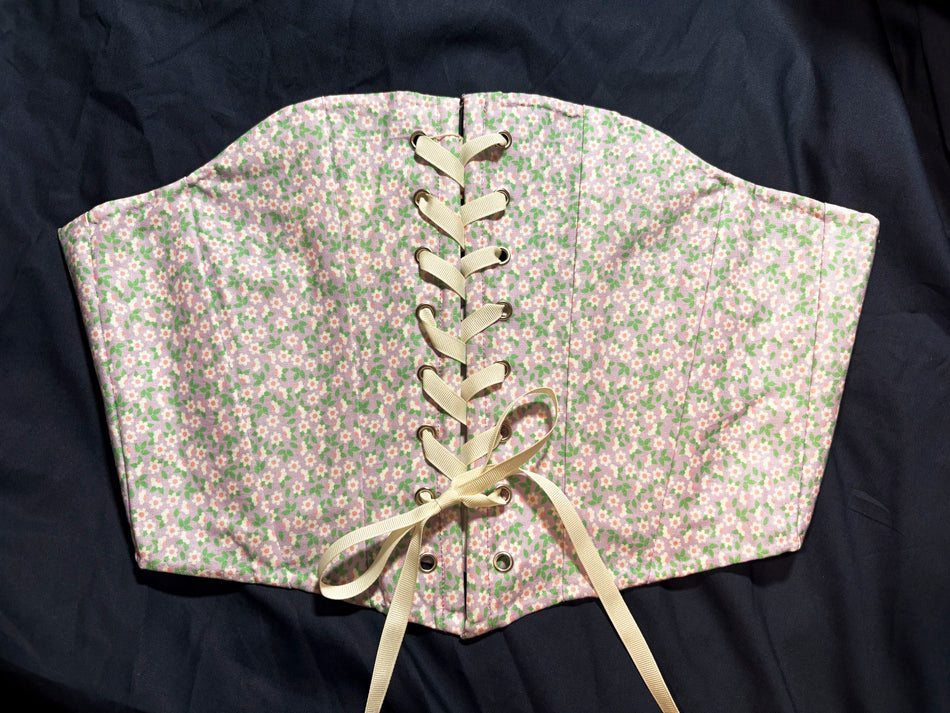 Venus Corset (Lilac Florals)
