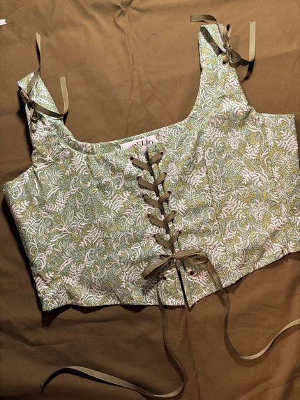 Vienna Corset Stays (Rustling Grasses) in UK 20