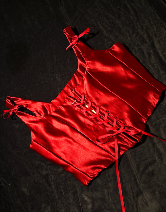 Upcycled Vienna Corset Stays (Red)