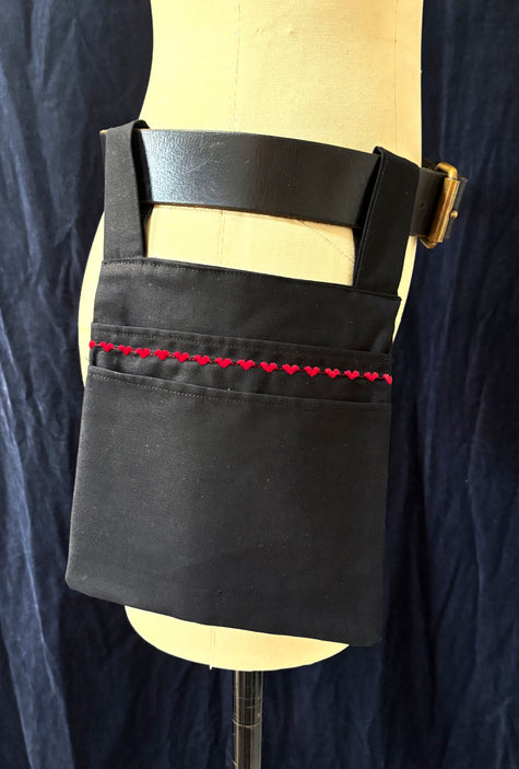 Mira Belt Bag: Hearts Two