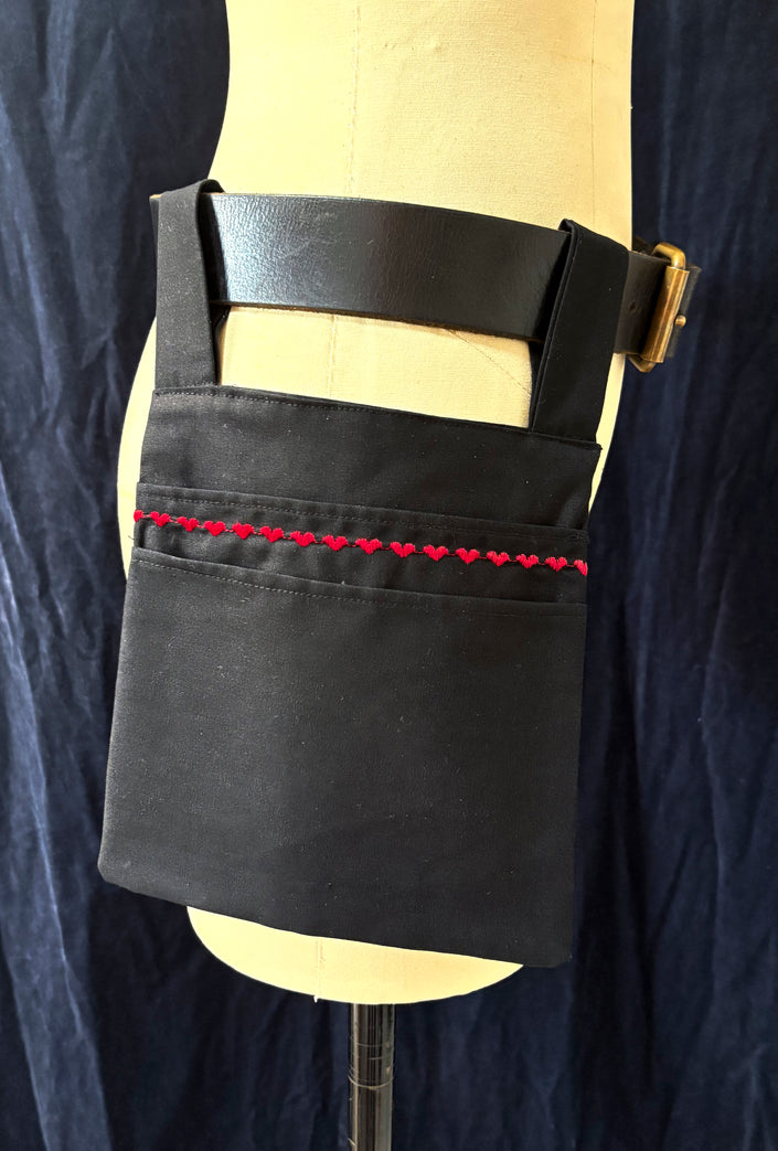 Mira Belt Bag: Hearts Two
