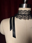 Rook Lace Choker (D-Ring)