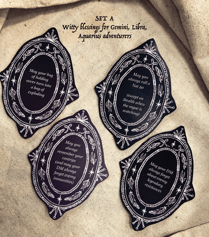 Charming Sticker of Fortunate Rolls